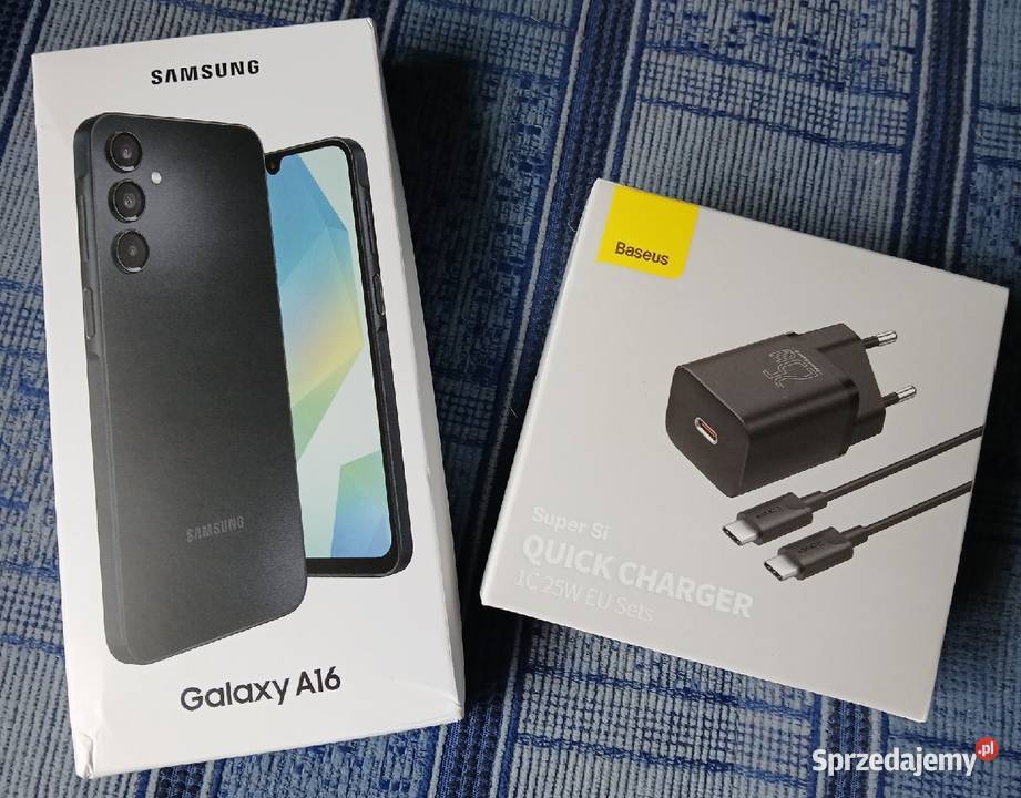 NOwy Samsung A16 plus Ładowarka Nowe Lublin
