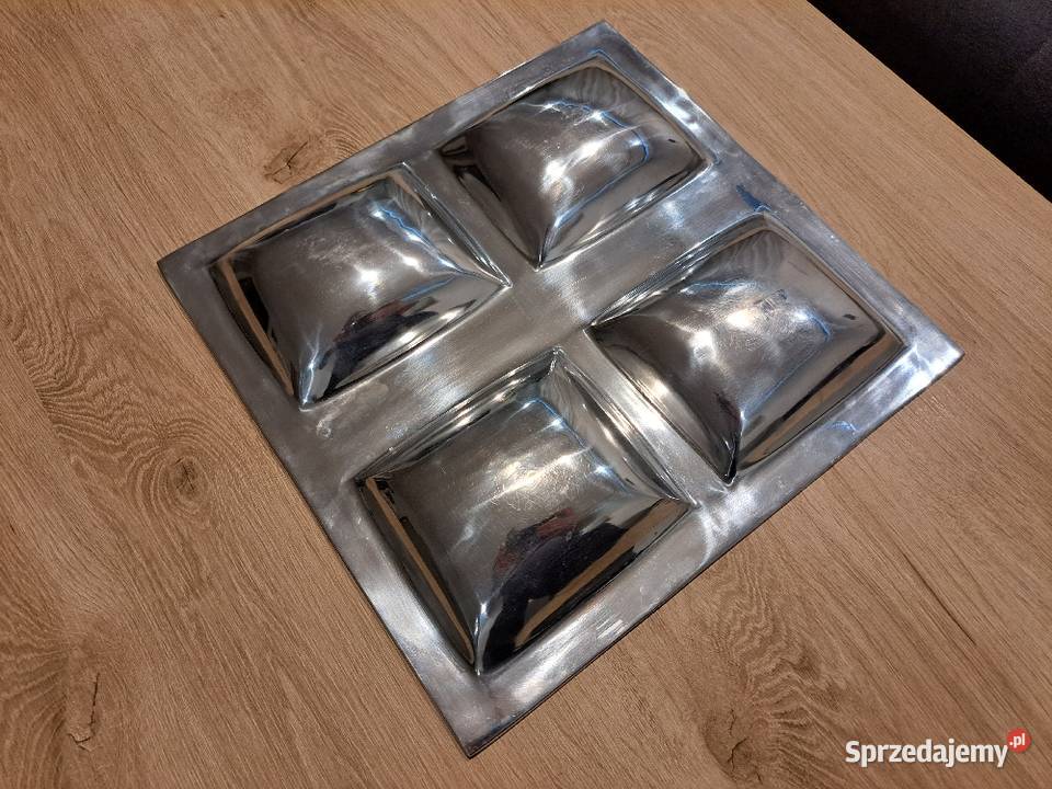 Stara Taca Aluminiowa metalowa Vintage na Radom