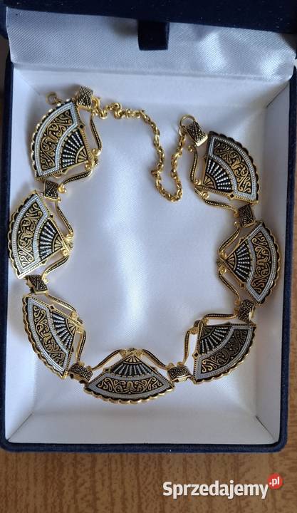 Biżuteria stylu Damaskin z Hiszpanii Toledo Naszyjniki lubelskie Lublin