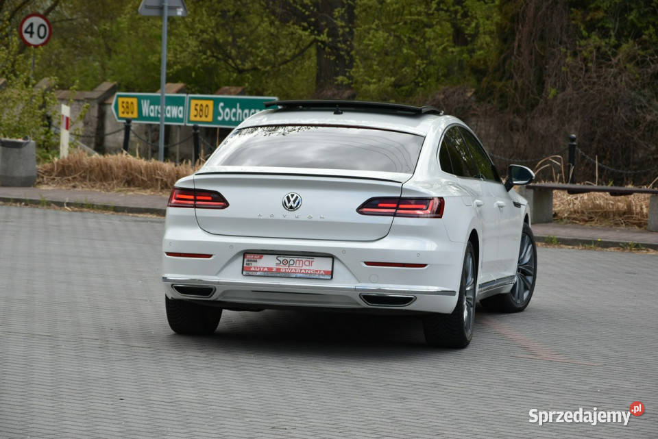 Volkswagen Arteon Rline 20TDi DSG 2019r FullLED mazowieckie Kampinos