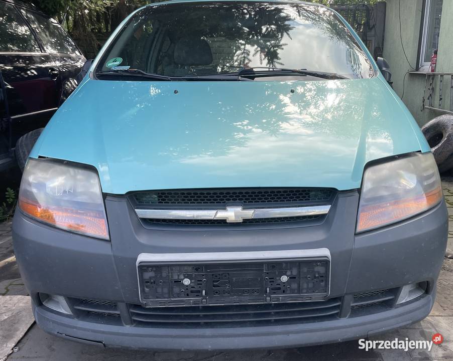 Chevrolet Kalos Aveo 12 72 kolor 03U NA CZĘŚCI osobowe Części samochodowe łódzkie Piotrków Trybunalski