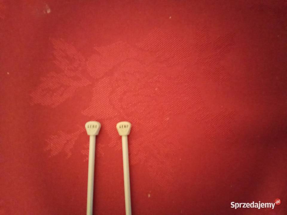 2 druty aero szare komplet Vintage 40 mazowieckie