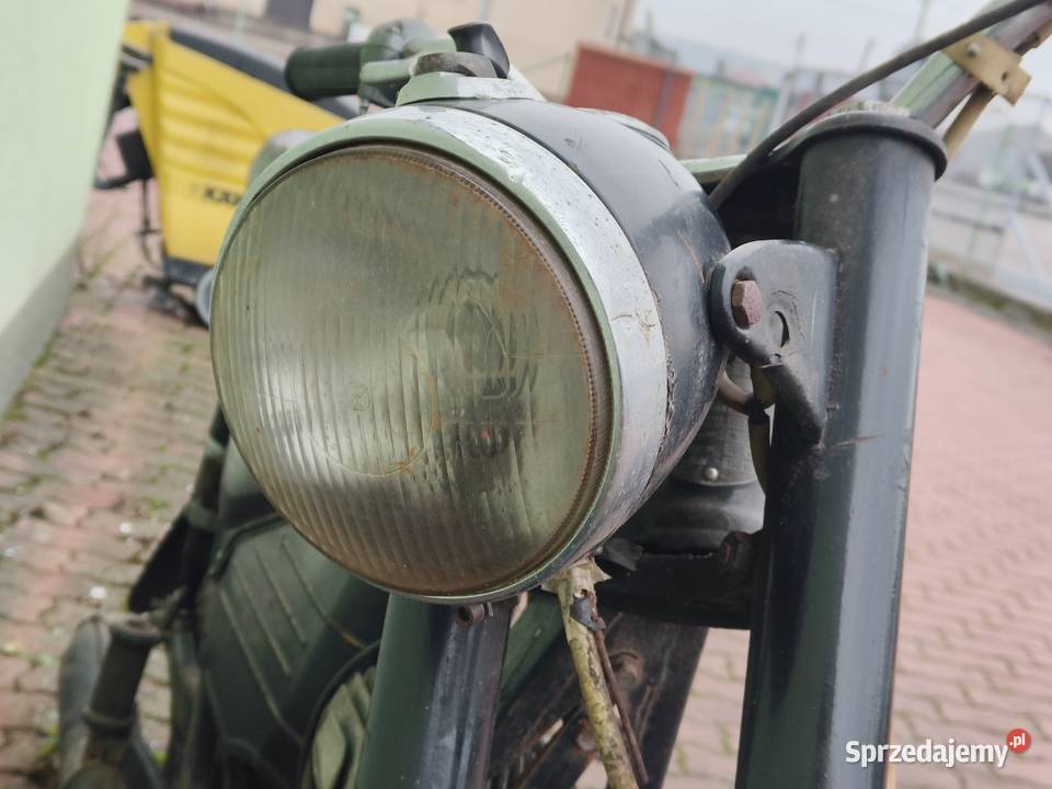WSK B1 dwuramówka motor motocykl 1968 r 123cm3 Łuków
