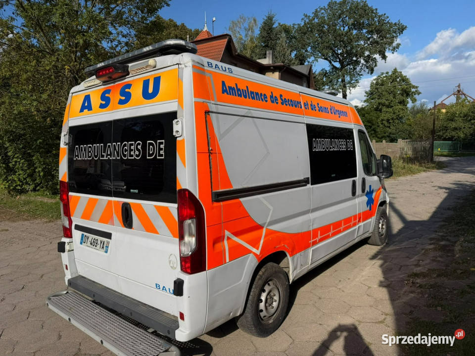 ambulansy Fiat Ducato Fiat Ducato Oryginalny Gostyń