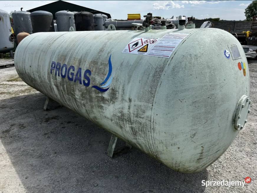 Zbiornik 4900l Ciśnieniowy 156Bar Gaz Beczkowóz Bzinica Nowa