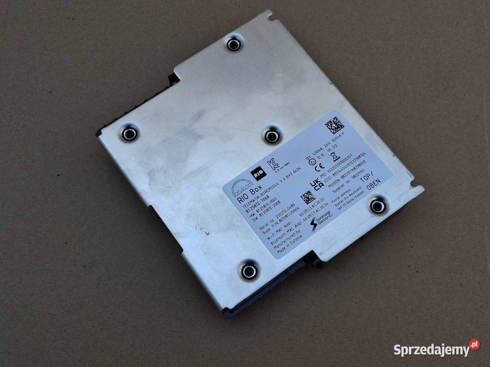 MAN MODUŁ STEROWNIK KASETA TELEMATIK BORDMODUL 3