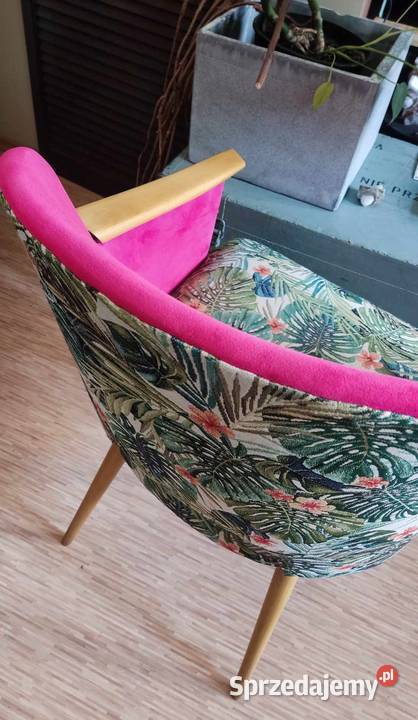 Fotel całkowicie odnowiony Prl 54cm wielkopolskie Poznań