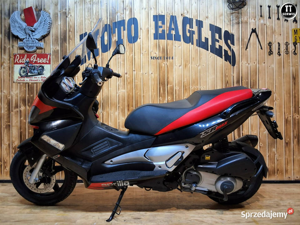 Aprilia SR bezwypadkowy ładny W IDEALNYM STANIE 300cm3 Bicz