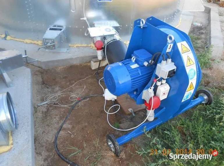 Wentylator Dmuchawa 75kW do przedmuchu silosu Buk