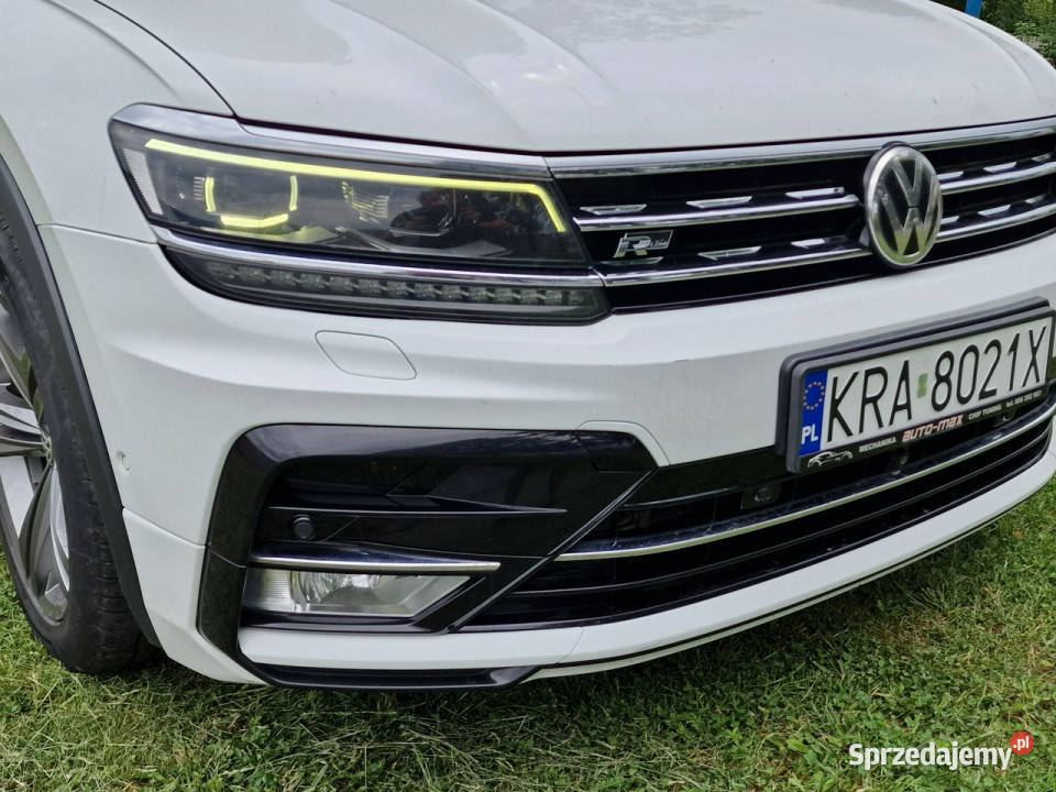 Volkswagen Tiguan 20tdi 190 R line 4motion światła LED Strobice
