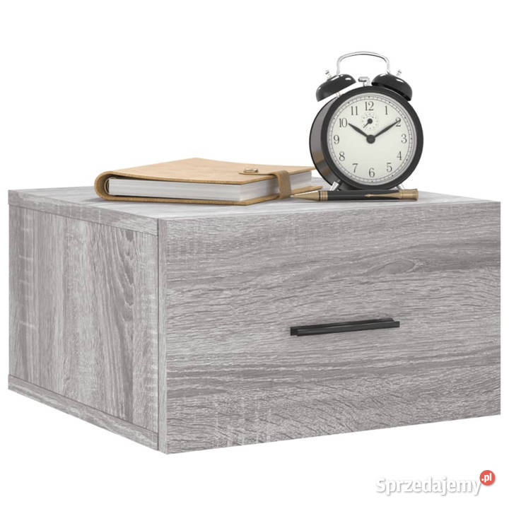 Wisząca szafka nocna szary dąb sonoma 35x35x20 Warszawa sprzedam