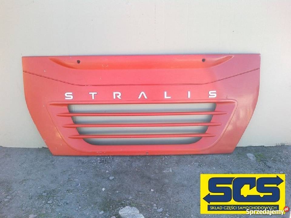 IVECO STRALIS ATRAPA MASKA GRILL SZEROKA KABINA Karoseria Bieleń