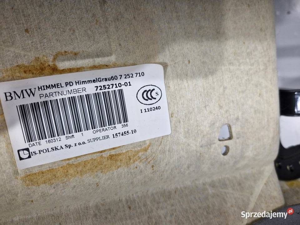 BMW 3 e91 SUFIT PODSUFITKA SZARA EVEREST GRAU sprzedam