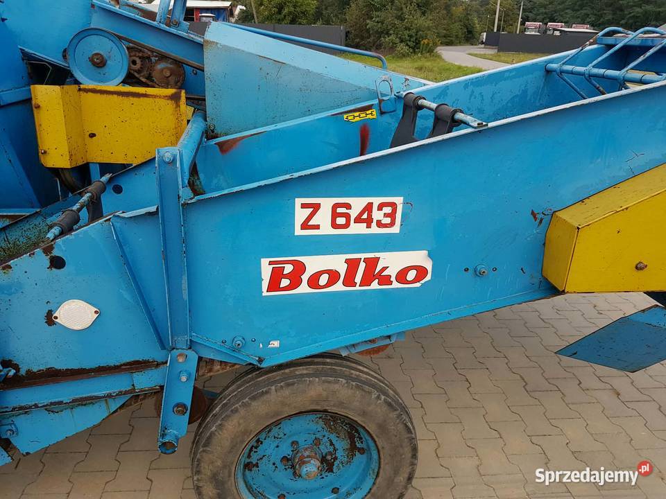 Kombajn ziemniaków BOLKO Oryginał mało używany nieuszkodzony Dąbrowa Tarnowska