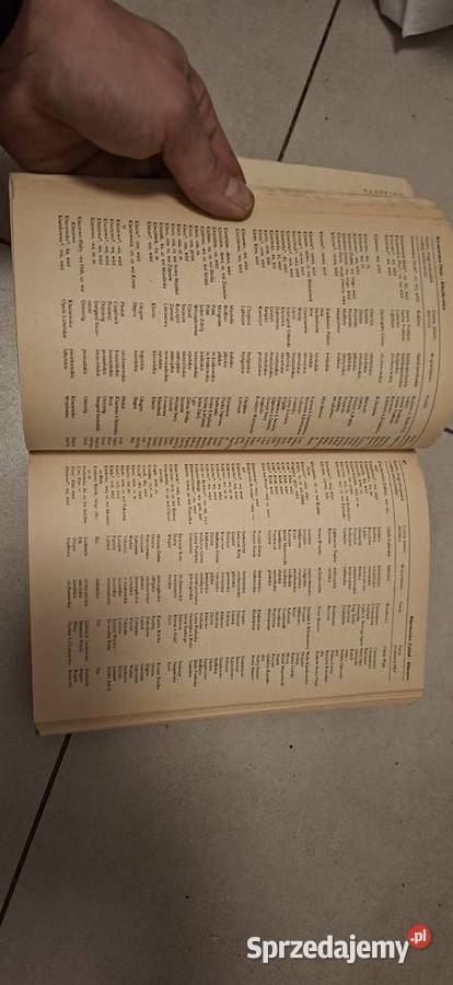 Wykaz urzędowych nazw miejscowości w Polsce KP Antykwariat Łęczyca