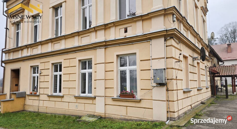 Mieszkanie 3 pokoje na parterze 66m2 Pasłęk parter