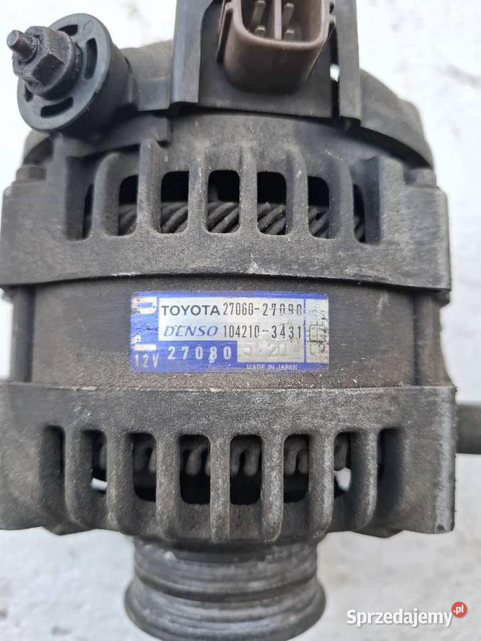 Alternator Toyota Avensis D4D 20 osobowe Wisznice