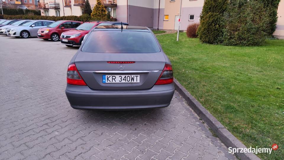 Mercedes W211 ważne OC i przegląd automat Trzebinia