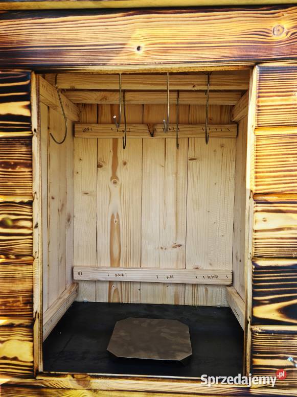 WĘDZARNIA Drewniana Ogrodowa GOTOWY ZESTAW z Wędzarnie lubelskie Lublin sprzedam