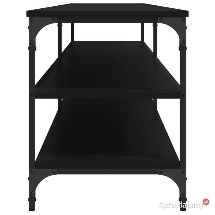 Szafka pod telewizor czarna 200x30x50 WM826759 Warszawa