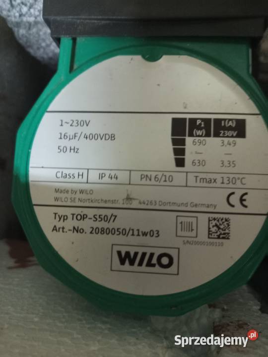 Pompa Obiegowa VILO TOP S 507 sprzedam