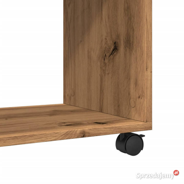 Stolik boczny na kółkach dąb artisian 70x35x60 Warszawa