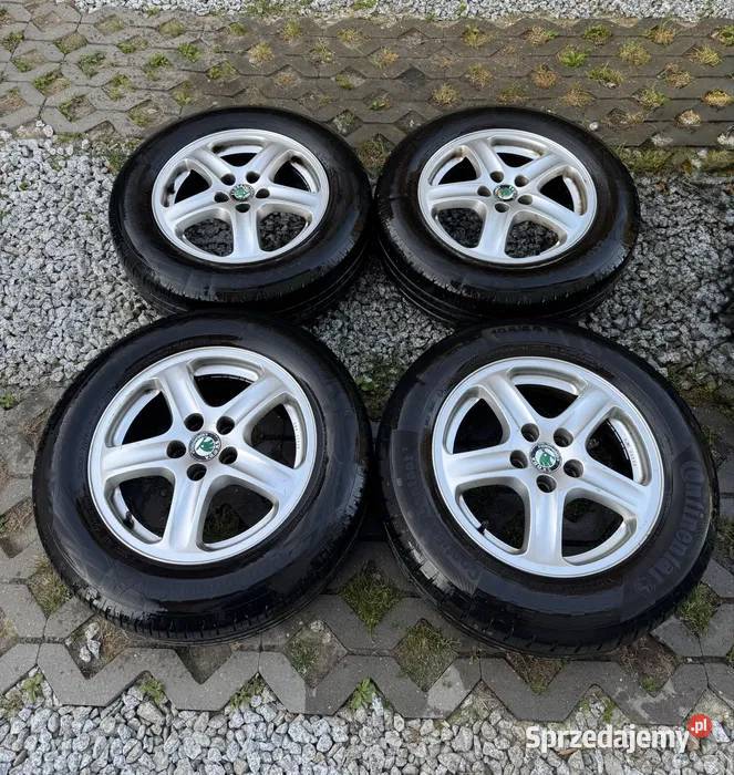Felgi 5x100 Skoda opon 1956515 Octavia Fabia VW Krępiec