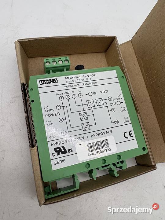 Phoenix Contact 2769653 MCRRI4VDC Resistance