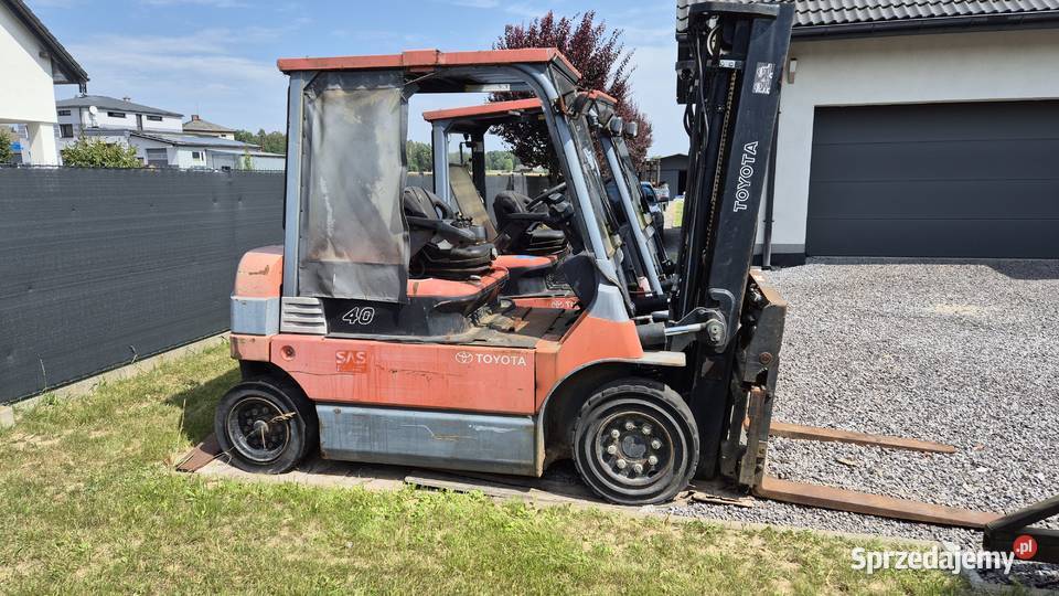 Wózek widłowy Toyota 7FBMF40 4Tony Chybie