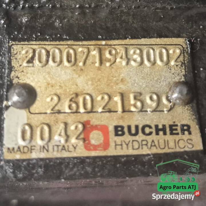 Rozdzielacz 200071943002 Bucher Weidemann 5625 Układ zawieszenia Ciechanowiec sprzedam