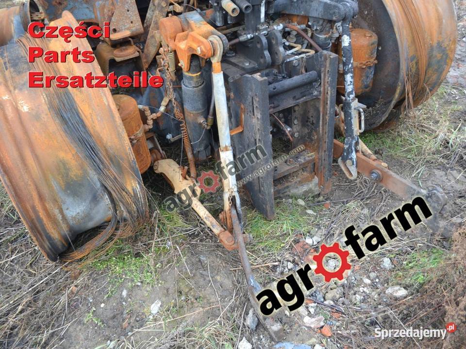 Deutz Agrotron K430 części skrzynia biegów oś Byków