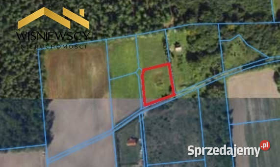 Działka 3333m z pozwoleniem na budowę Ogrodniki polna
