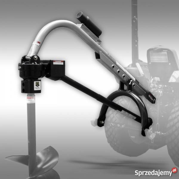 Wiertnica ciągnikowa obsługuje wiertła o sprzedam