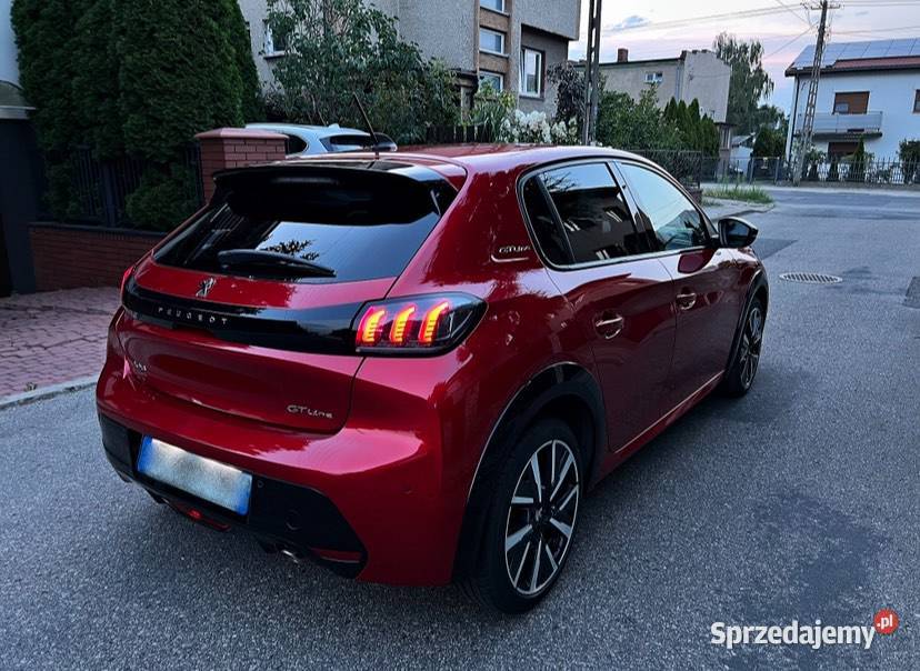 PEUGEOT 208 II GTLINE BENZYNA FULL PIĘKNY czujnik parkowania sprzedam