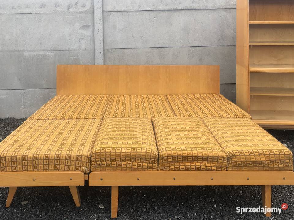 Sofa z podnóżkiem Tatra Nabytok Czechosłowacja Dom i Ogród sprzedam