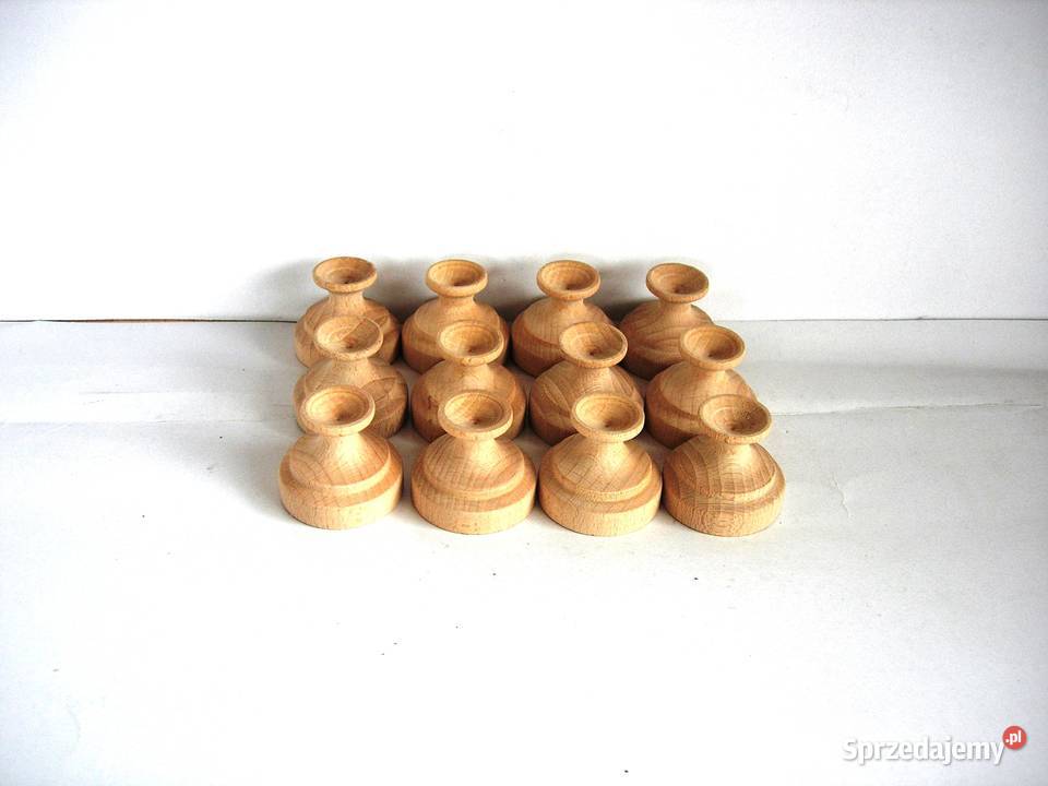 Podstawki drewniane ozdobne 12 nowe
