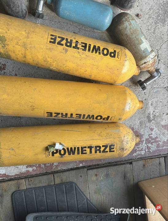 Butla stalowa na sprężona powietrzem nurkowanie Warszawa