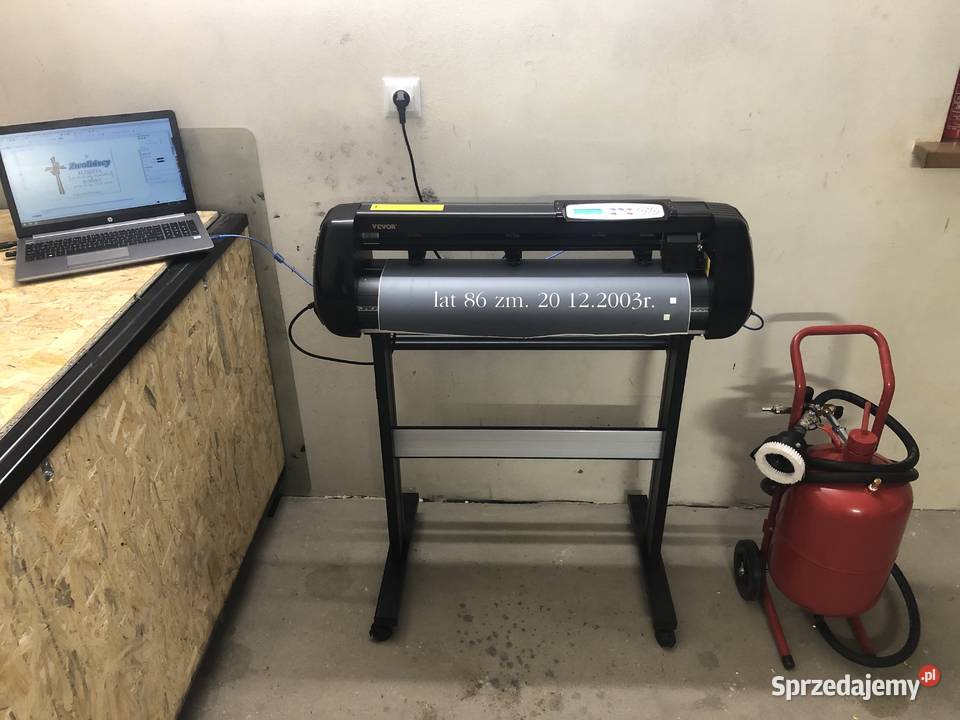 Ploter tnący piaskarka mobilna do liter Chełm sprzedam