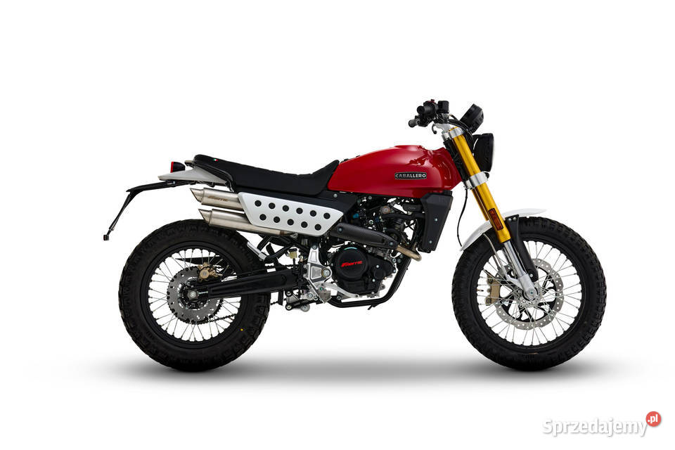 Fantic Caballero 125 Scrambler MY26 czerwony zachodniopomorskie Szczecin