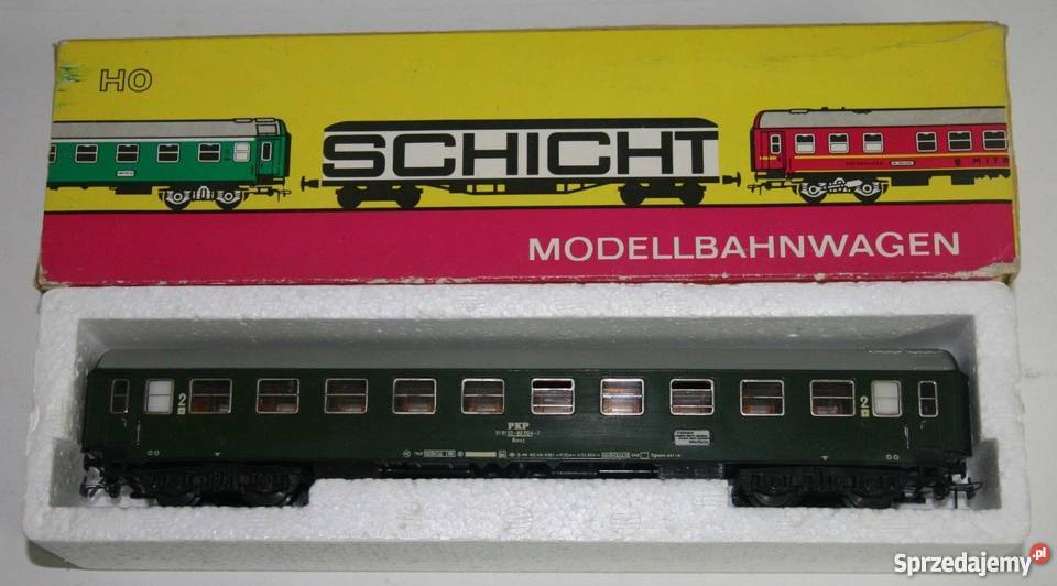 SCHICHT PKP wagon pasażerski 2kl H0 187 Wrocław