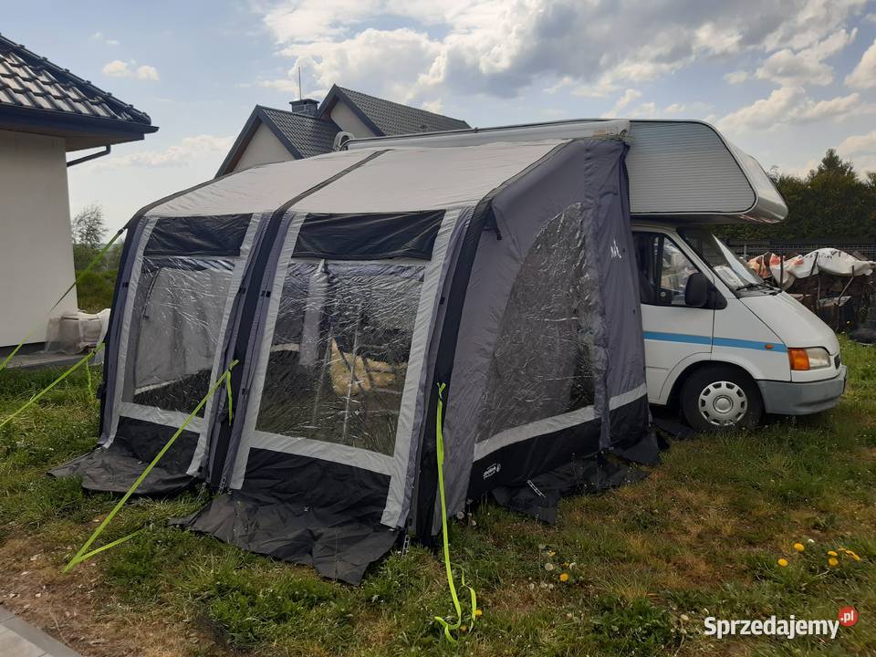 Kamper Ford Transit przedsionek przyczepa ponton Koszalin sprzedam