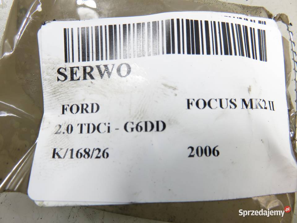 SERWO FORD FOCUS MK2 II 20 TDCi 3M512B195GB Pompy hamulcowe małopolskie
