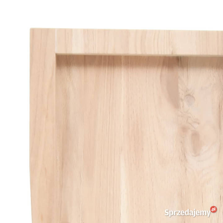 Blat stołu 80x40x24 surowy lity dąb naturalną Meble Warszawa