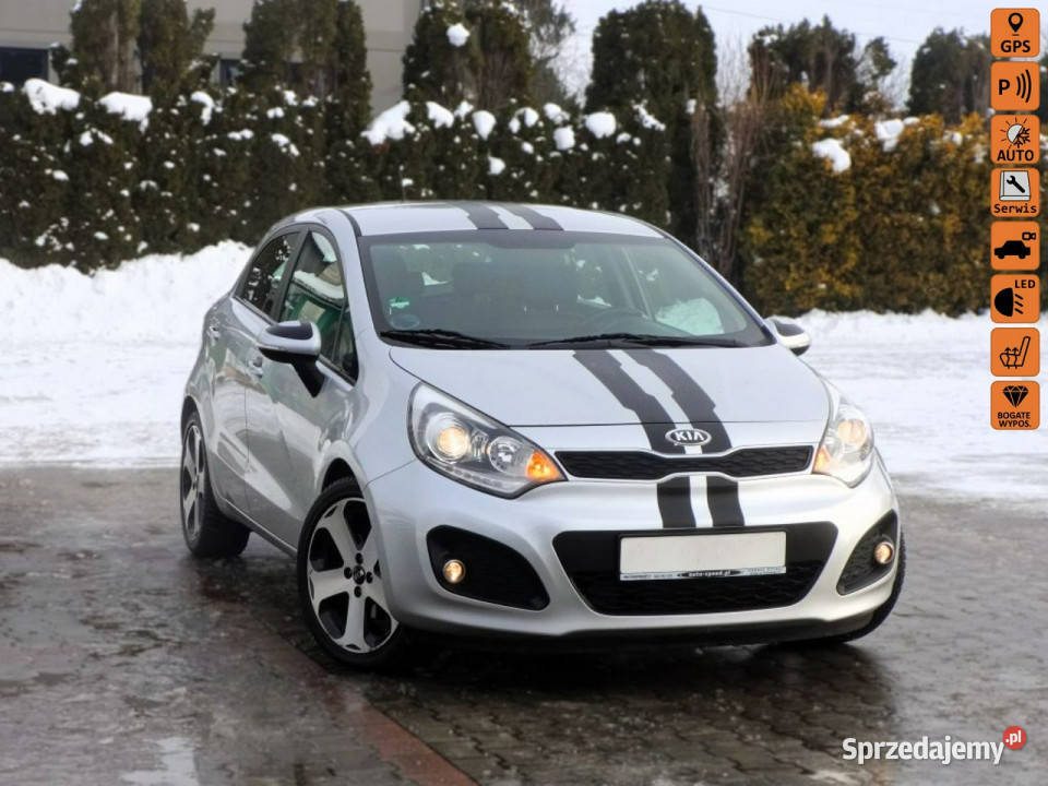 Kia Rio Navi Kamera Alu EURO 5 III 2011 benzyna Rio Nowy Sącz