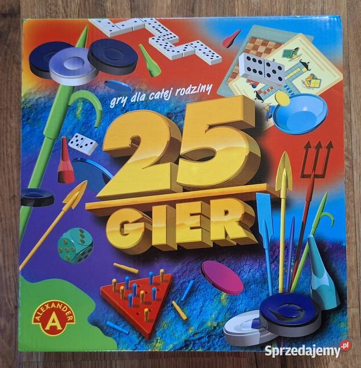 Gra planszowa 25 gier Alexander lubuskie Zielona Góra sprzedam