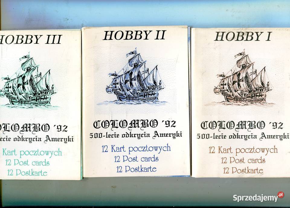 500 lecie odkrycia Ameryki IIII 36 kart zachodniopomorskie Szczecin