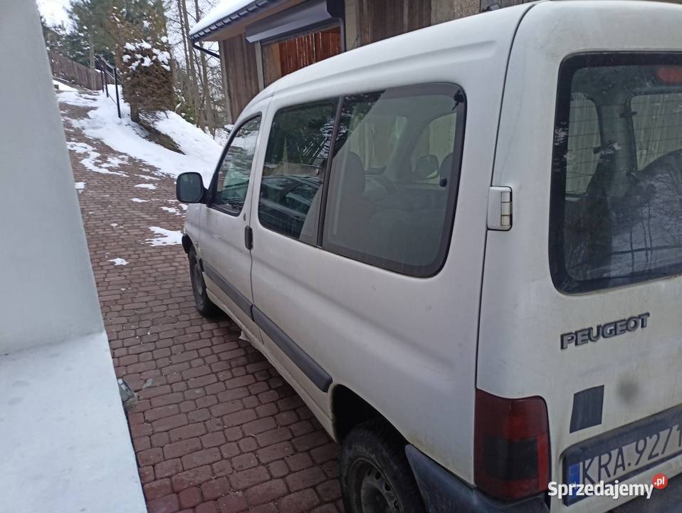 Peugeot Partner2001r 19 D 6 miejsc przewozu Chrzanów