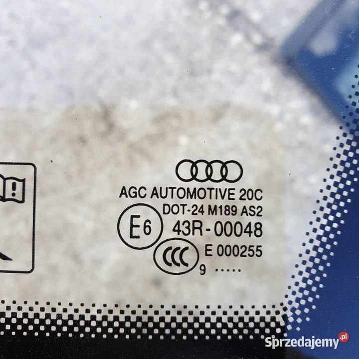 AUDI Q5 8R SZYBA KAROSERYJNA LEWA PRAWA TYL 09R Łochowice
