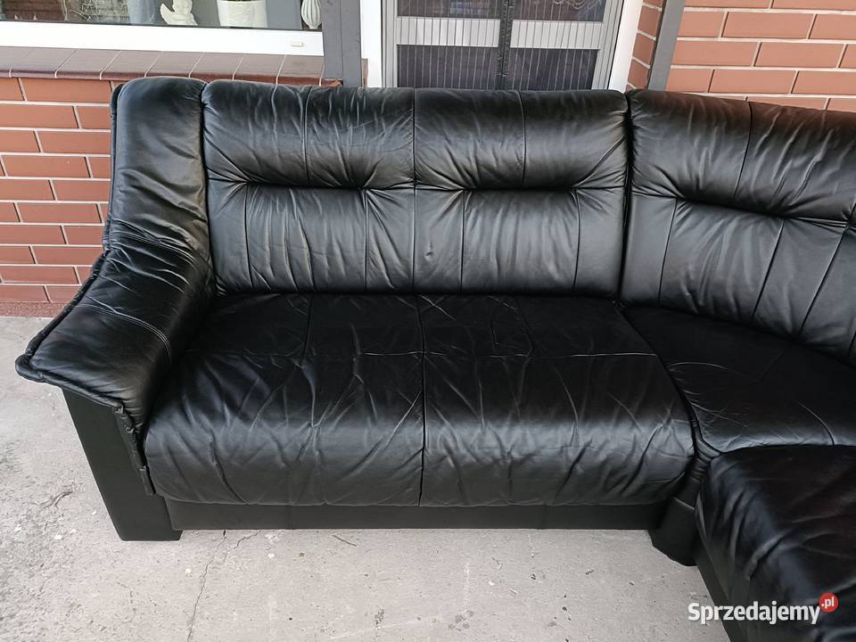 Sprzedam narożnik ze skóry Konin sprzedam