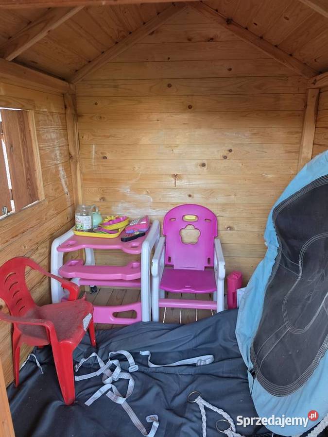 Domek Dzieci z piaskownicą kompletny Bąków Górny
